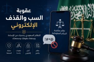 عقوبة السب والقذف الإلكتروني