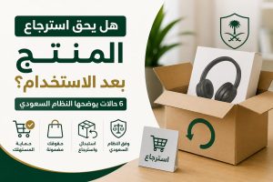 استرجاع المنتج بعد الاستخدام