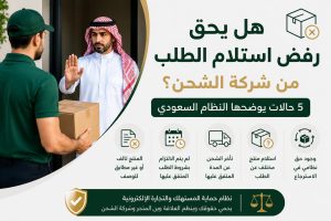 رفض استلام الطلب