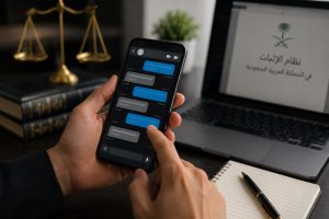 هل المحادثات الإلكترونية تعتبر دليلًا في السعودية