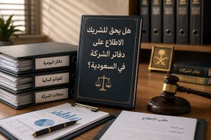 الاطلاع على دفاتر الشركة في السعودية
