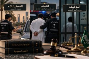 الفرق بين الاستيقاف والقبض والتوقيف في السعودية