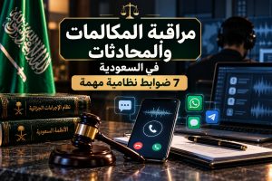 مراقبة المكالمات والمحادثات في السعودية